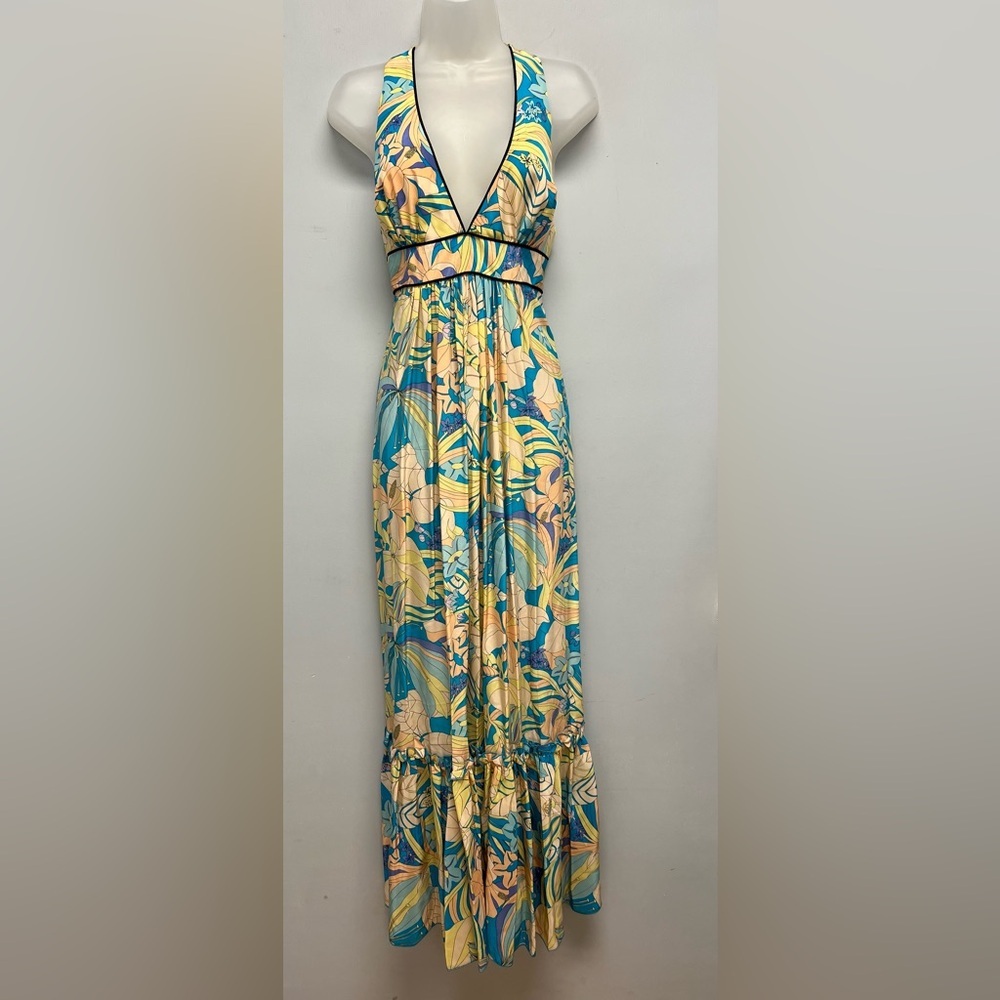 Anthropologie Corey Lynn Calter Women’s Silk Maxi Dress Size 10